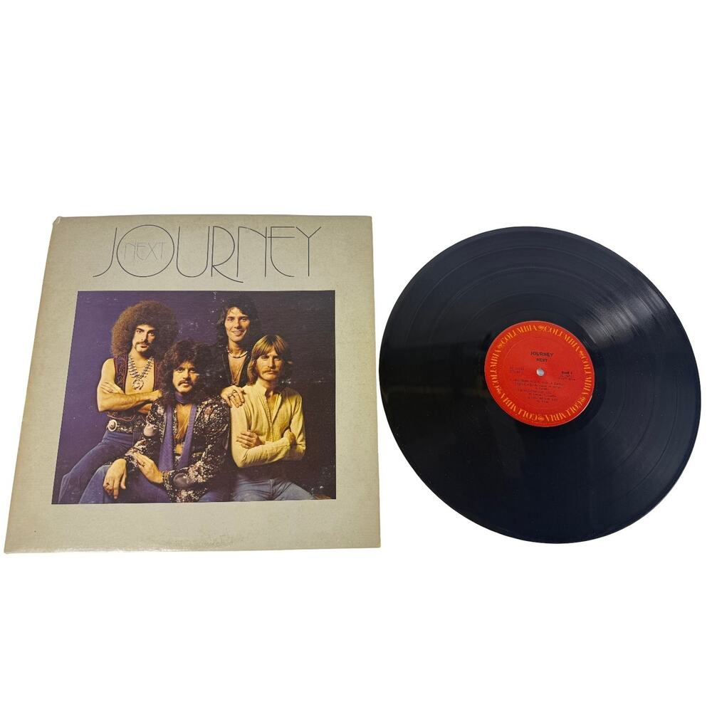 Journey - Next LP Record 1977 Columbia Classic Rock 33 RPM Stereo EX